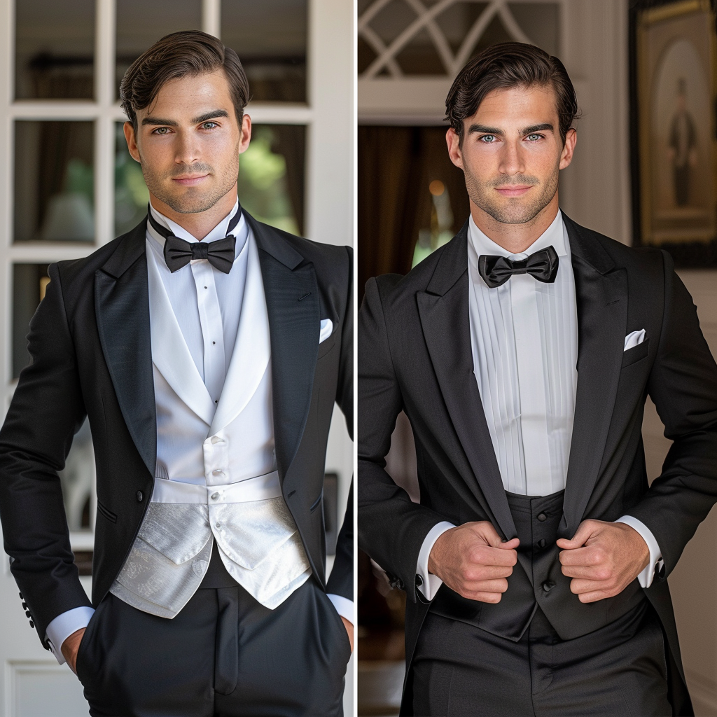 The Sartorial Standoff: Tuxedo Cummerbund or Vest?