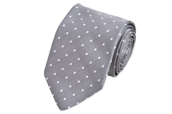 Men's Gray Neckties - High Cotton